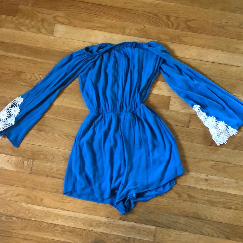 Charlotte Russe off the shoulder Romper